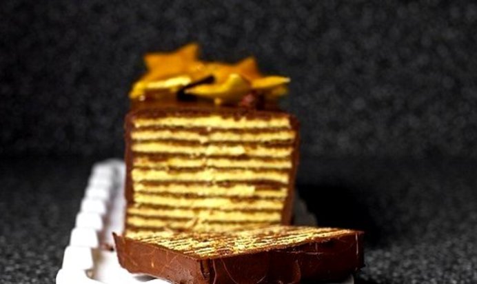 Венгерский торт Добош