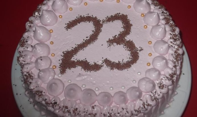 Торт на 23 февраля