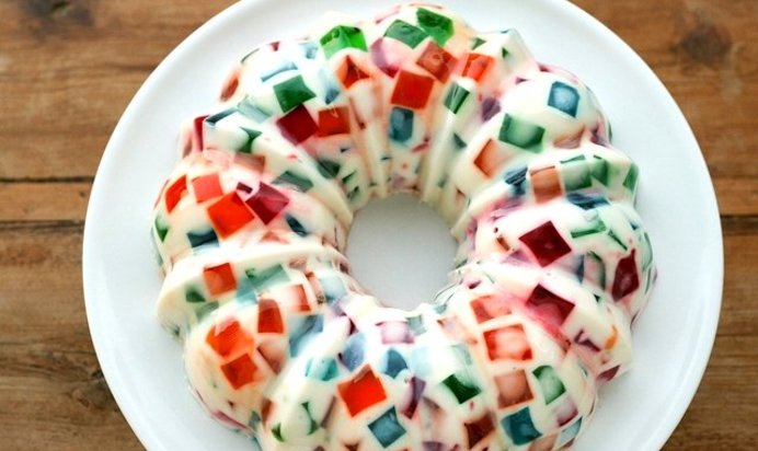 Творожный торт с желатином