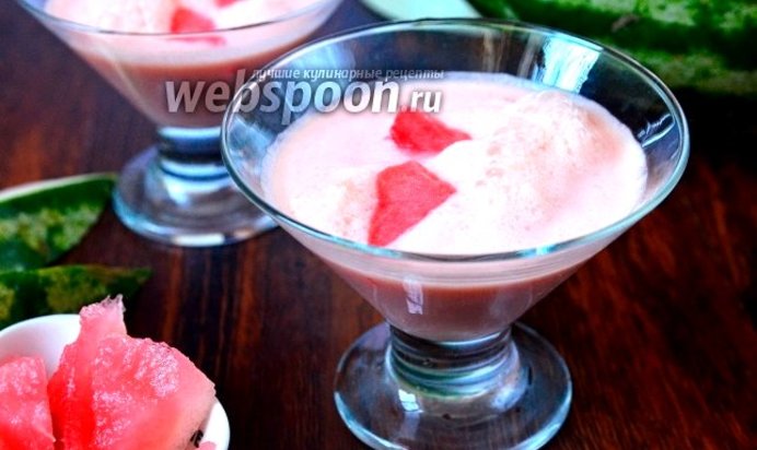 Коктейль с арбузом «Летний поцелуй»