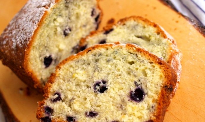 Черничный кекс