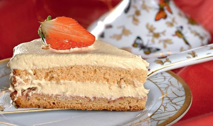 Клубничный торт