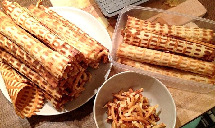 Вафли классические из СССР