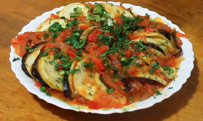 Рататуй классический в мультиварке