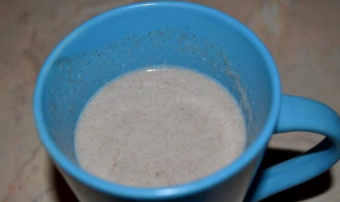 Банановый коктейль от кашля