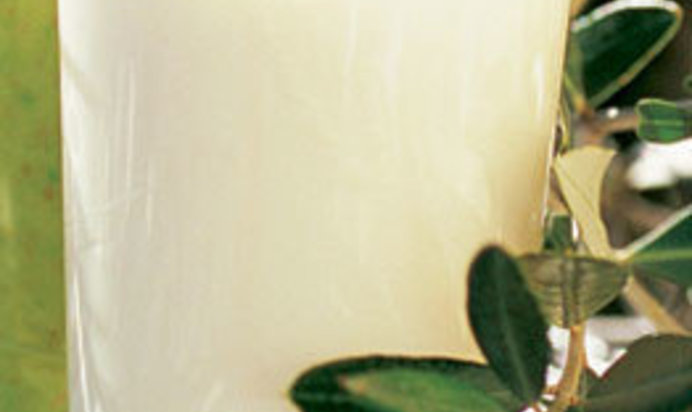 Белое гаспачо с миндалем