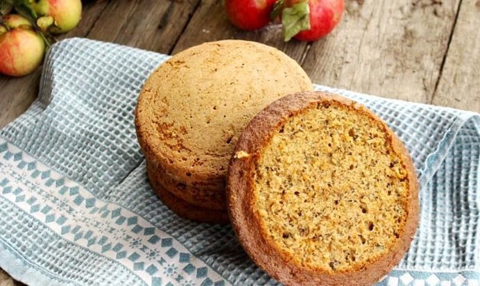 Осенний чудесный торт