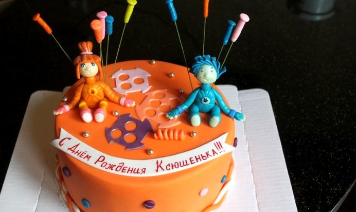 Торт Фиксики