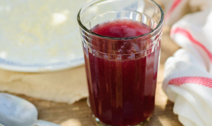 Брусничный кисель