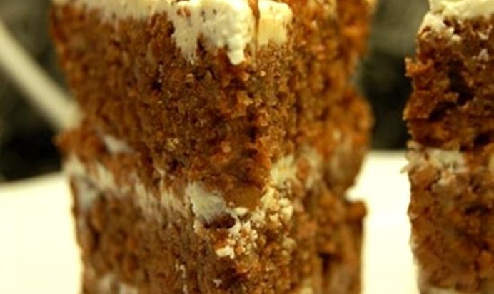 Торт с грецкими орехами