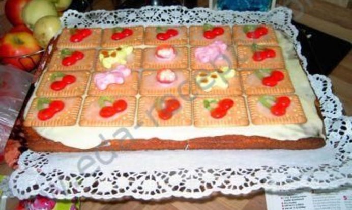 Легкий в приготовлении торт