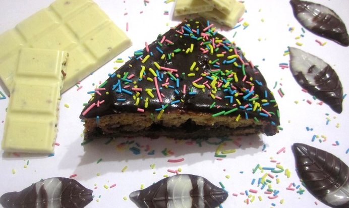 Торт шоколадное наслаждение