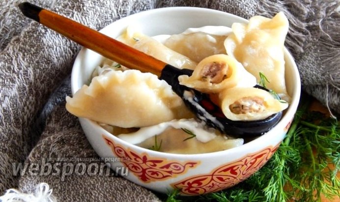 Пельмени с курицей