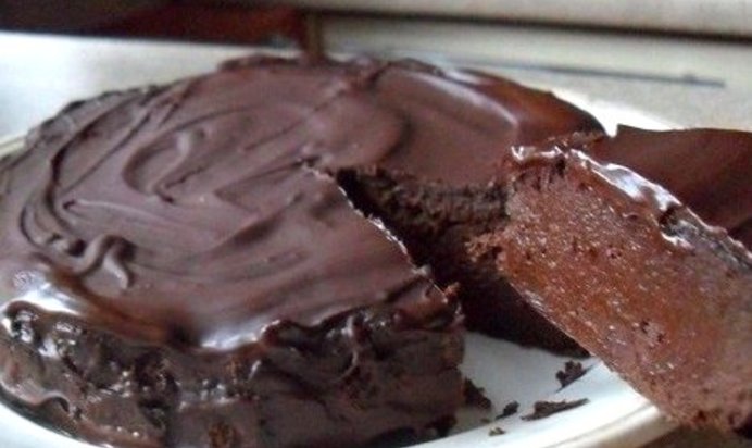 Простой шоколадный торт