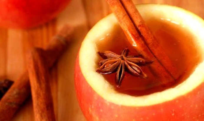 Яблочно-карамельный сидр от Starbucks