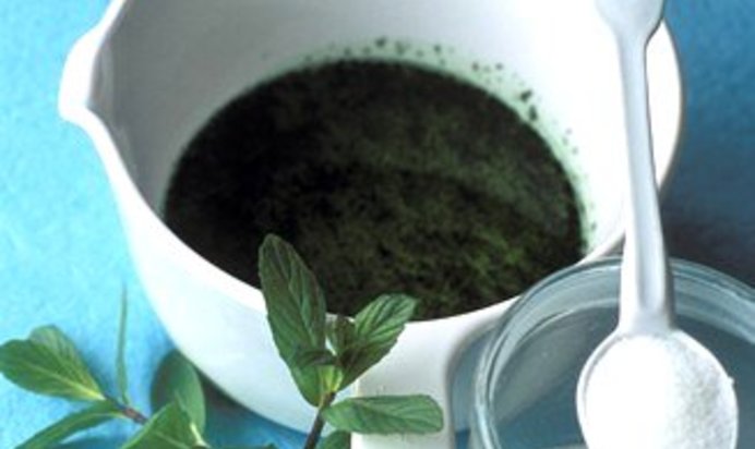 Быстрый мятный сироп