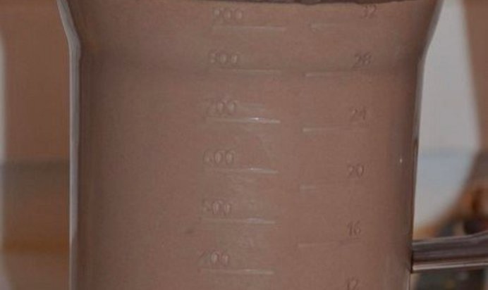 Напиток молочный с шоколадом и крахмалом