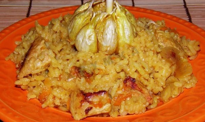 Рассыпчатый плов в мультиварке