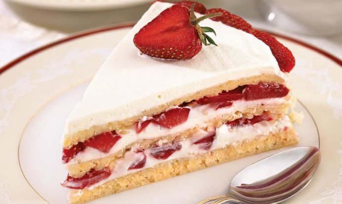 Торт Земляничный лес