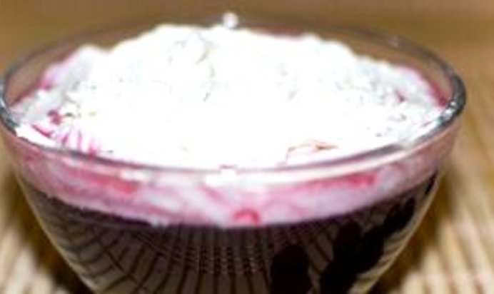 Кисель из черной смородины