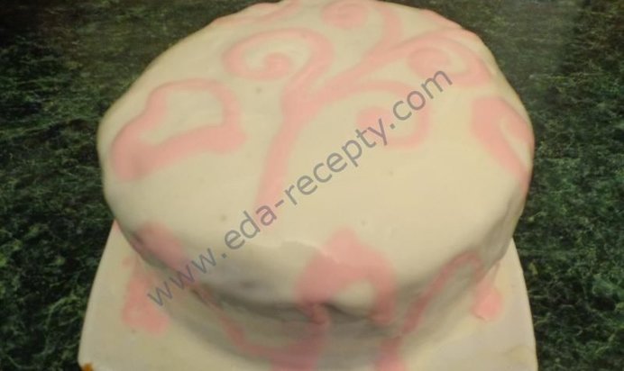 Праздничный торт со сгущенкой