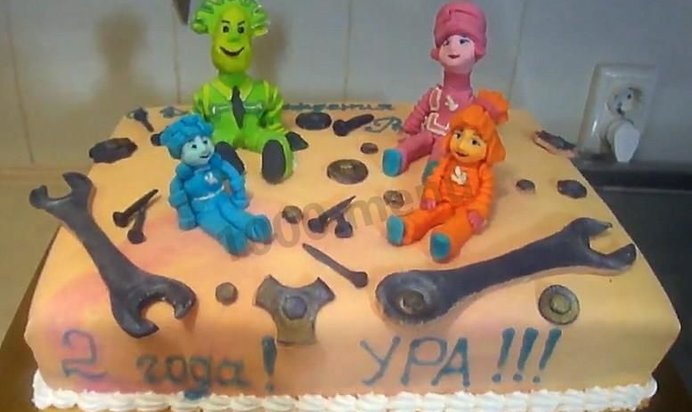 Торт Фиксики