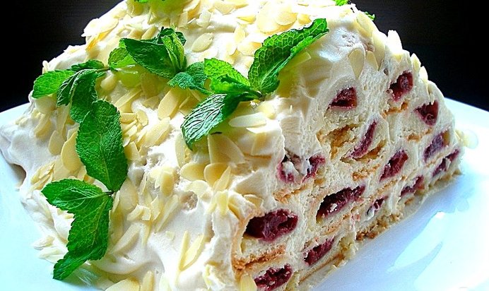 Торт Зимняя вишня