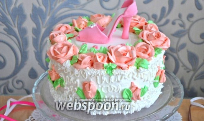 Торт «Туфелька»