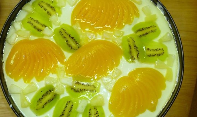 Торт Сливочная нежность