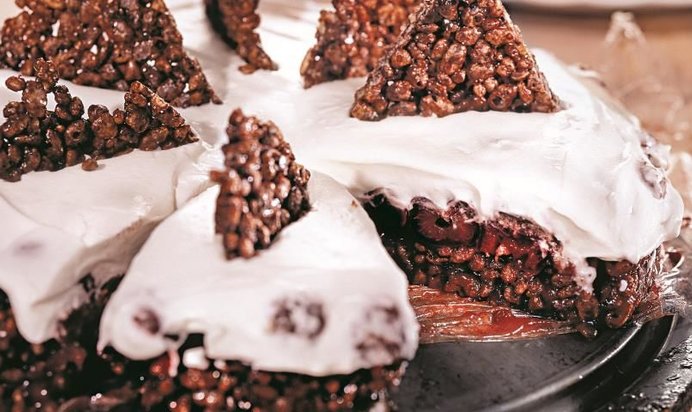 Торт с черешней