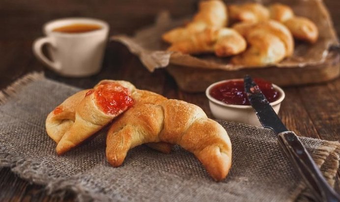 Круассаны из готового слоеного теста