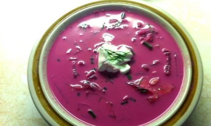 Свекольник по-литовски