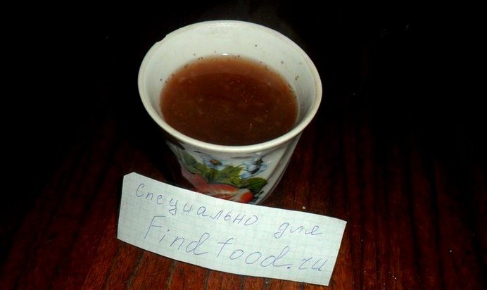 Земляничный кисель