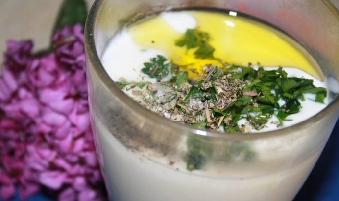 Кефирный коктейль