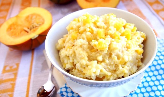 Пшенная каша в горшочке