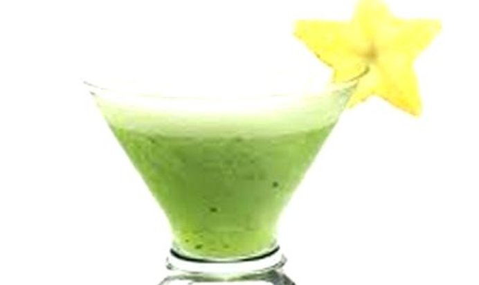 Коктейль Сюрприз с медом и киви