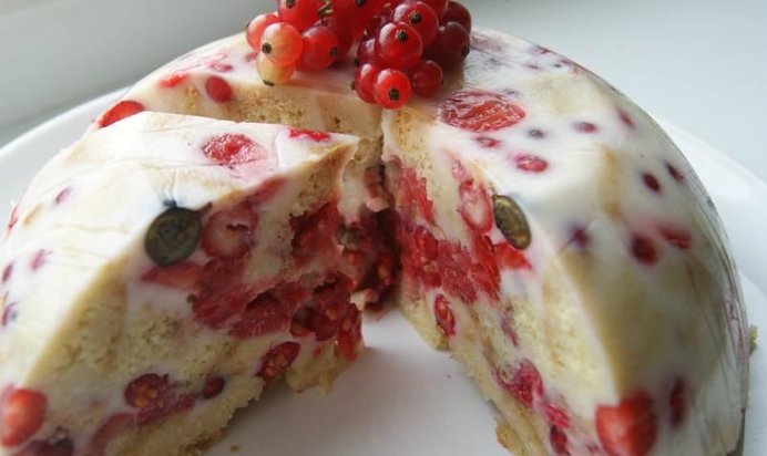 Ягодный тортик