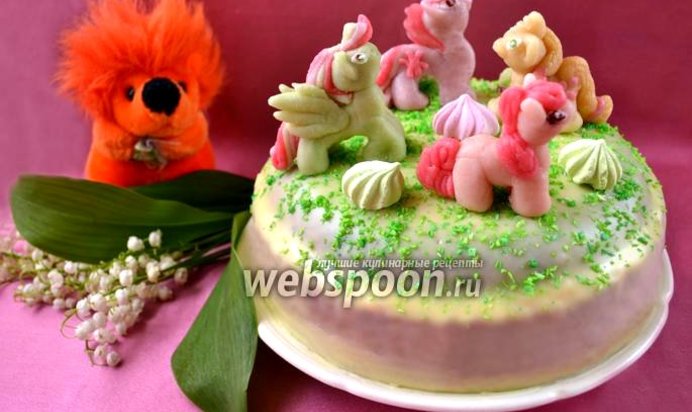 Торт «Маленькие пони»