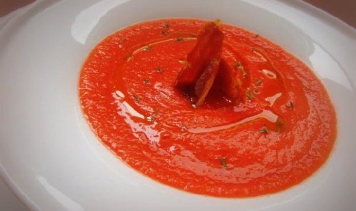 Гаспачо с тыквой