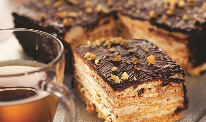 Вафельный торт