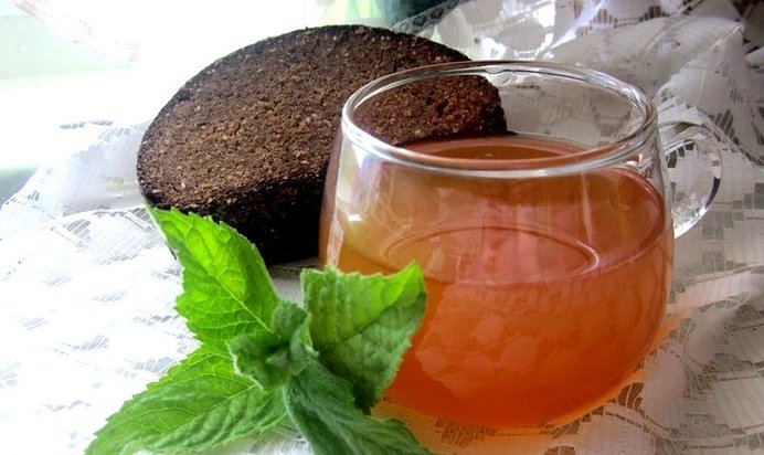 Домашний квас без дрожжей