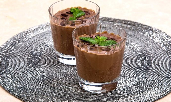 Шоколадный кисель