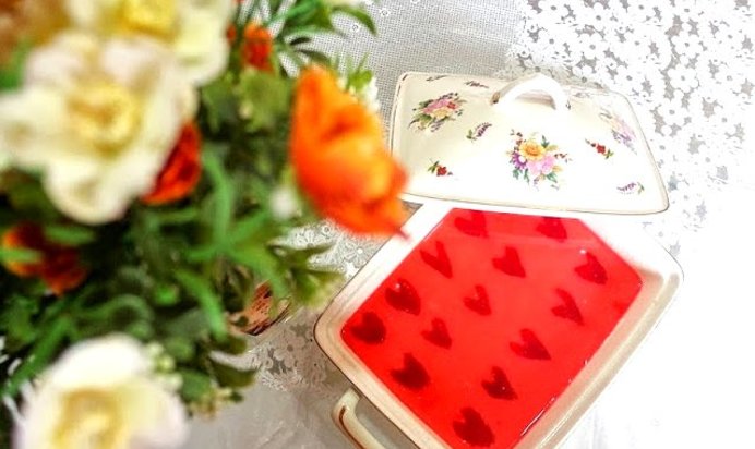 Торт с желе и бисквитом