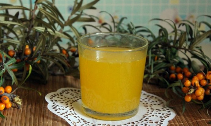 Кисель из облепихи