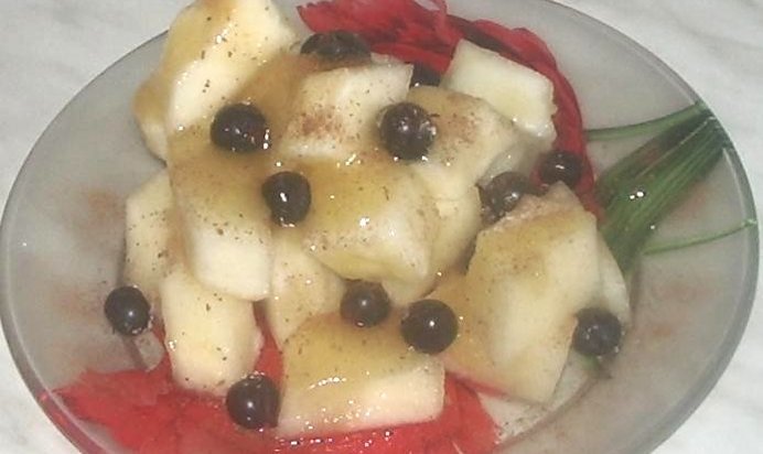 Салат коктейль дынный