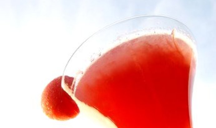 Арбузная маргарита с базиликом