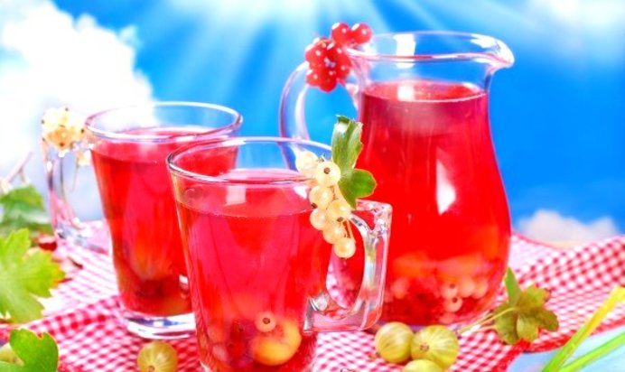 Компот из крыжовника без закатки
