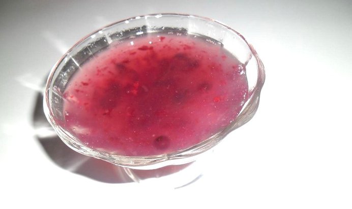 Кисель из клюквы