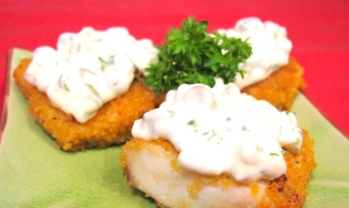 Рыба под соусом Тартар