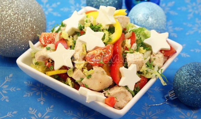 Салат «Яркий праздник»